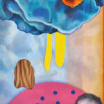 Marthe Zink- 'Once in a blue moon a totally blue room', 2025